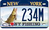 Photos of New York State Fishing License
