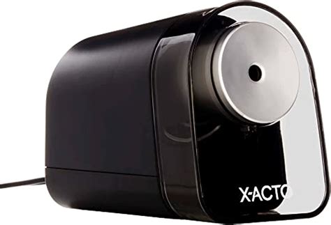 X Acto Xlr Electric Pencil Sharpener Black Elm1818x