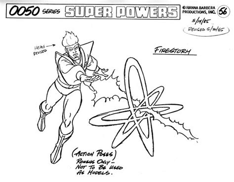 Super Powers Team Galactic Guardians Model Reference Sheets Of