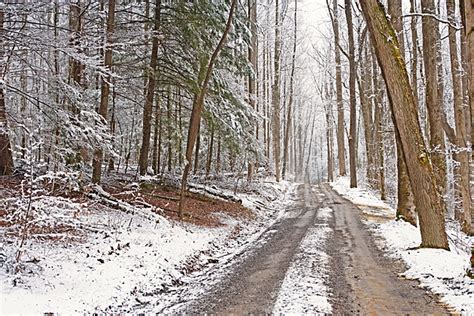 Wordless Wednesday Winter Road William Britten Photography
