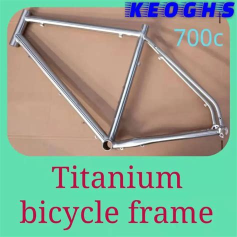 Kieoghs Titanium Self Propelled Frame 700c Titanium Road Bike Frame 160