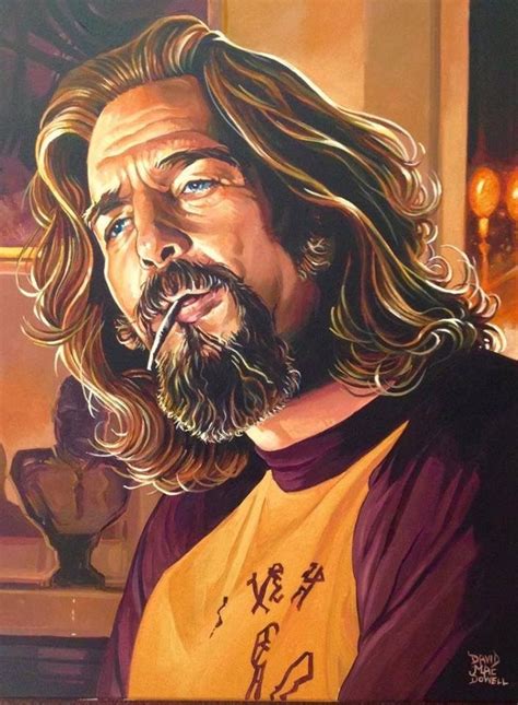 The Big Lebowski 1998 Coen Brothers Brothers Movie Caricatures Big