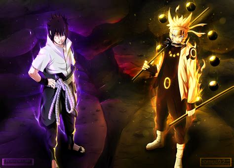Fonds décran manga fonds décran naruto naruto par. Sasuke and Naruto Full HD Fond d'écran and Arrière-Plan ...