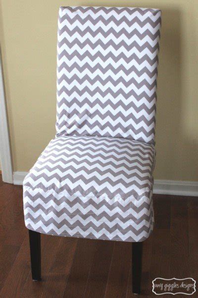 Though the slipcover will eventually cover the chair completely, it's still important to clean the chair beforehand to remove any excess dirt and dust. Parsons Chair Slipcover Pattern - Home Furniture Design