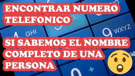 Victoria Extraer Mismo Saber El Titular De Un Numero Movil Reposo