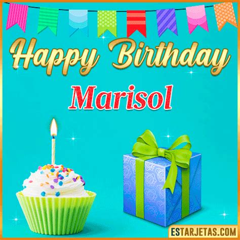 Feliz Cumpleaños Marisol Imágenes  Tarjetas Y Mensajes