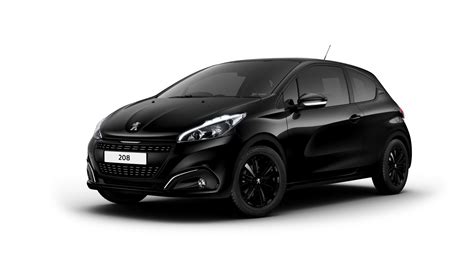 Peugeot Uk Introduces 208 Black Edition Autoevolution