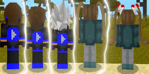 Casual skin pack 7.0 big update! MCWig : Anime's - Minecraft PE Texture Pack/Addon 1.16.20 ...