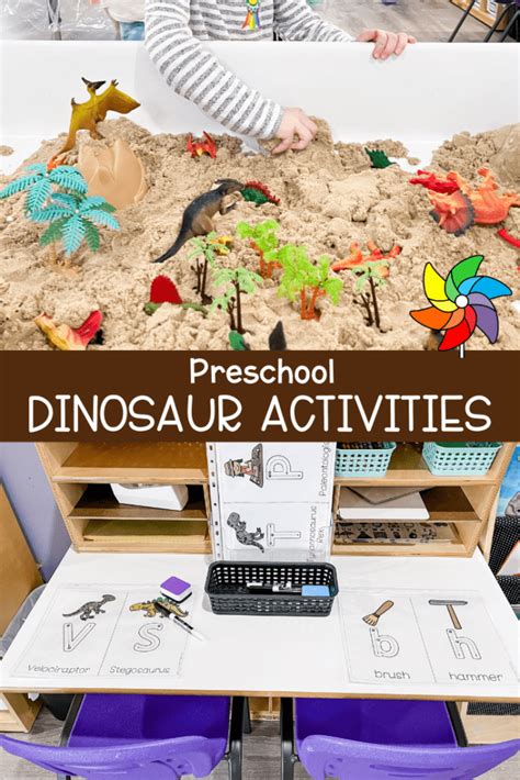 Pin Preschool Dinosaur Activities 1 Play To Learn Preschool