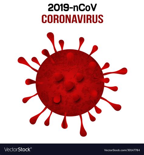 Coronavirus 2019 Ncov Novel Coronavirus Icon Vector Image