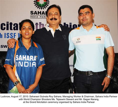 Sahara India Sahara India Pariwar Felicitates Indian Champion Shooters