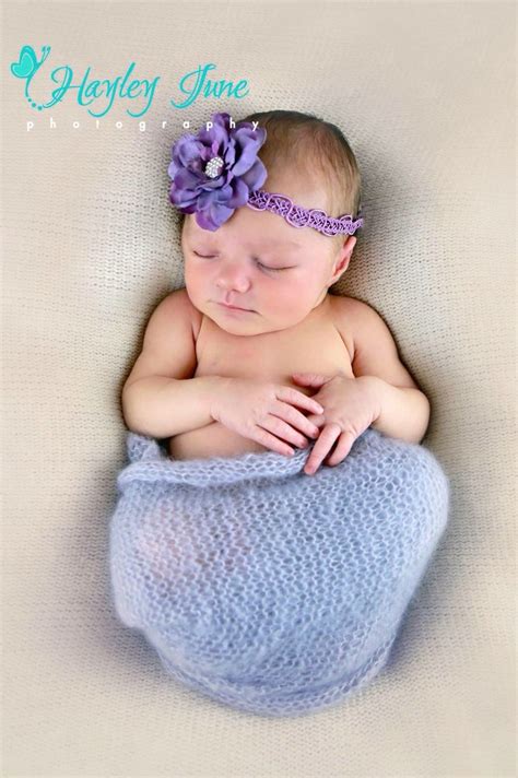 Pretty In Purple Newborn Newborn Photo Newborn Picture Calgary