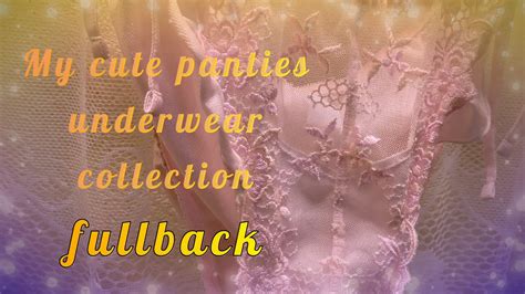 My Cute Panties Underwear Collection Fullback Panty Lingerie パンティー[53] Youtube