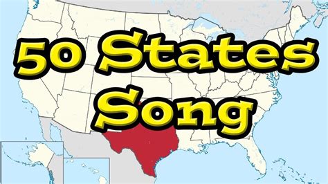 Then, each state has its respective capital in brackets next to the state. The 50 States Song - All 50 of the United States - YouTube