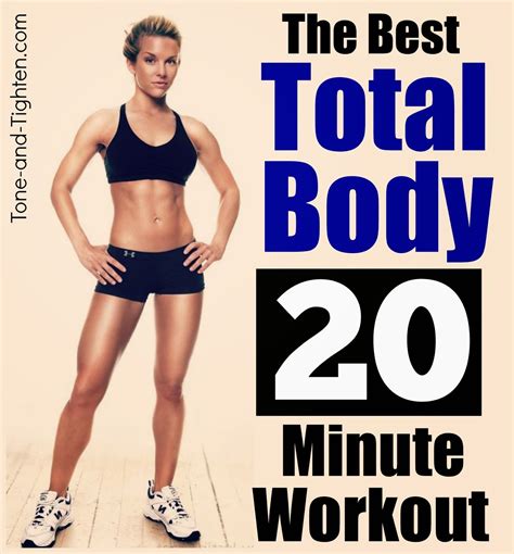The Best 20 Minute Total Body Shred You Will Find On Pinterest Lace Up And Prepare To Sweat