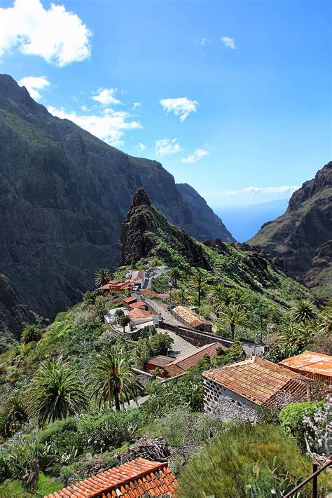 Hd Wallpaper Masca Gorge Village Tenerife Canary Islands Nature