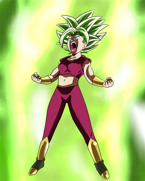 Kefla Super Saiyan By Deriavis On Deviantart