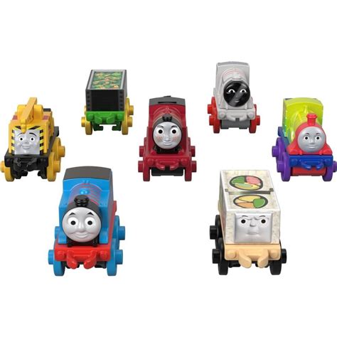 Thomas And Friends Minis Collectible Character Engines 7 Pack