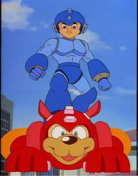 Mega Man And Rush By Shinrider On Deviantart Mega Man Third Person