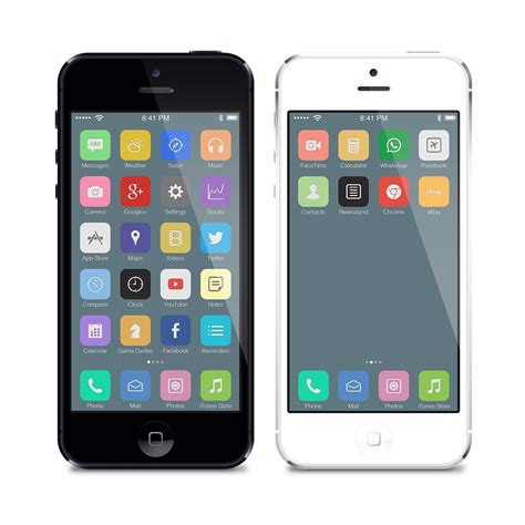 iOS7 Icon Redesign on Behance