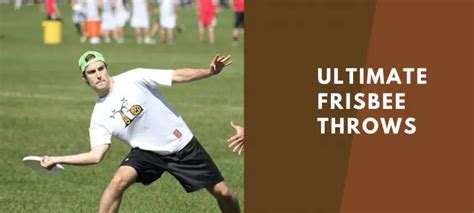 Ultimate Frisbee Throws Basic And Advanced Techniques Sportygen