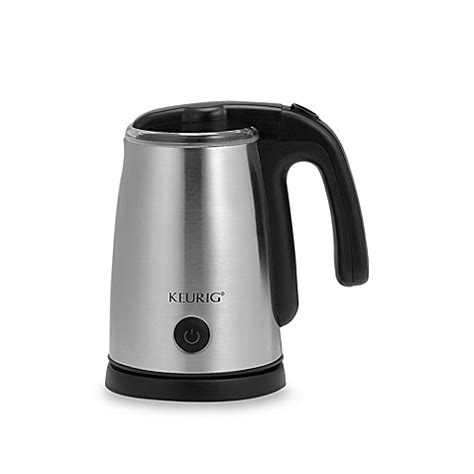 We also picked a countertop best buy, the miroco milk frother, which serves up versatility and foam quality similar to that of the breville at a fraction of the cost (about $40)—albeit with a smaller capacity and less customizability. Keurig® Cafe One-Touch Milk Frother - Bed Bath & Beyond