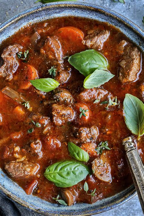 Italian Crockpot Beef Stew Recipe Easy Flavorful Comfort Food