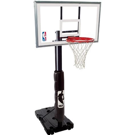 Spalding Nba 68395 Portable Basketball Hoop With 54 Inch Polycarbonate