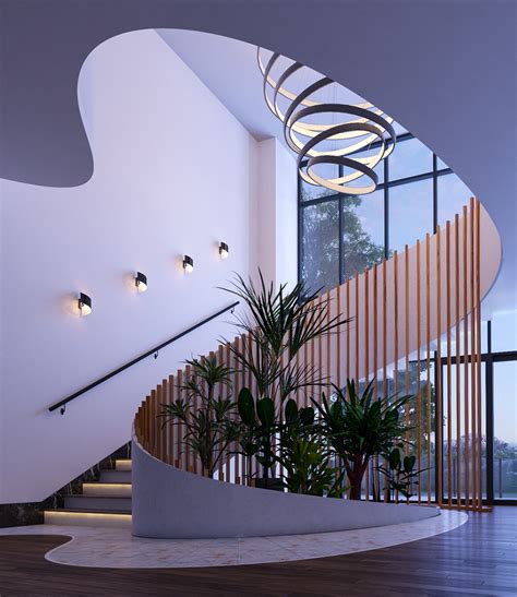 Spiral Staircase Design Behance