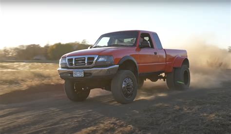 Custom Ford Ranger Dually Absolutely Ready To Tow Video