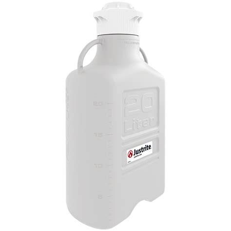 Justrite 20 Liter Hdpe Carboy With 120mm Cap 12911