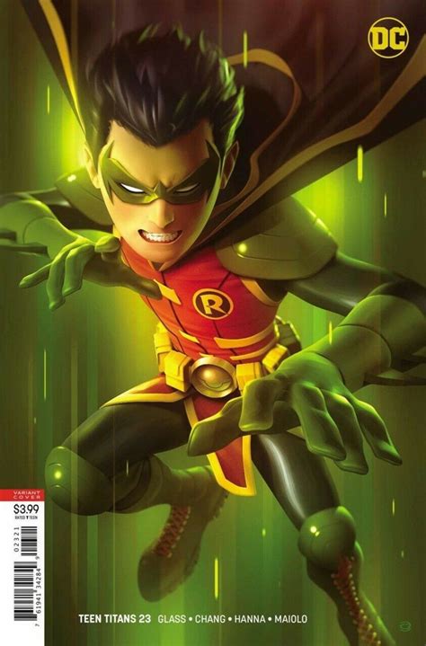 Teen Titans 2016 23 Vf Alex Garner Variant Cover Dc Universe