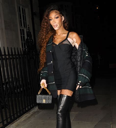 Winnie Harlow Arrives At Burberry Springsummer 2023 Aftershow Party In