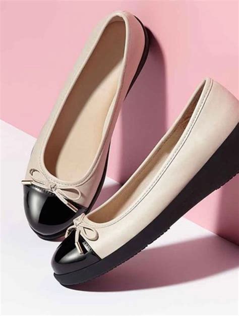 Avon Womens Black Slip On Dolly Ballet Ballerina Shoes Ladies Pumps