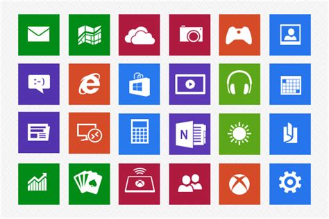 18 Windows 8 Icons Creative Vip
