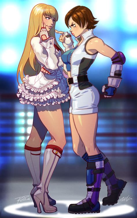 Kazama Asuka And Lili Tekken Drawn By Robaato And Seeso D Danbooru