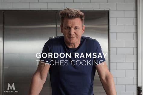 Gordon Ramsay Teaches Cooking Masterclass Poster Intelligentlimfa