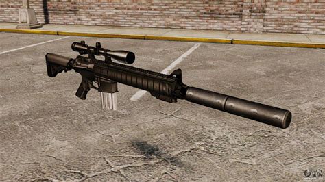 the sr 25 sniper rifle for gta 4