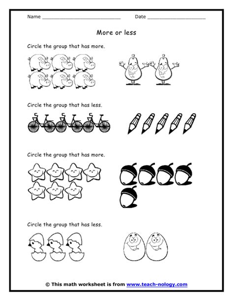 Picture 1 Of 1 Kindergarten Worksheets Preschool Worksheets