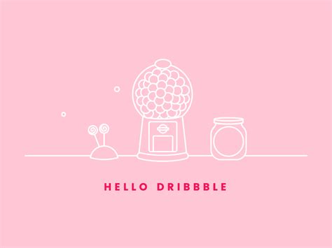 Hello Dribbble By Marianne Vary On Dribbble