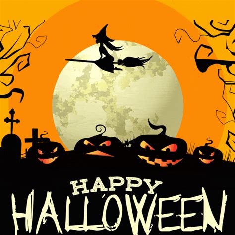 Halloween Animated  Free Download Scary Witches And Spooky Pumpkins