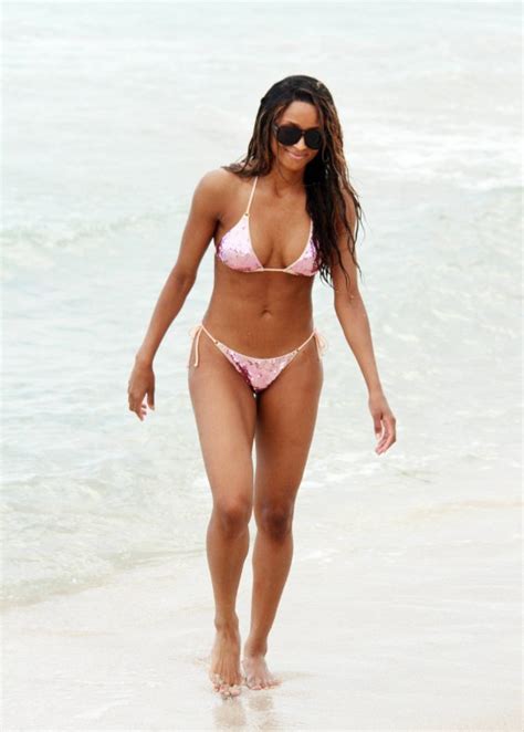 Ciara Bikini At Miami Beach Gotceleb