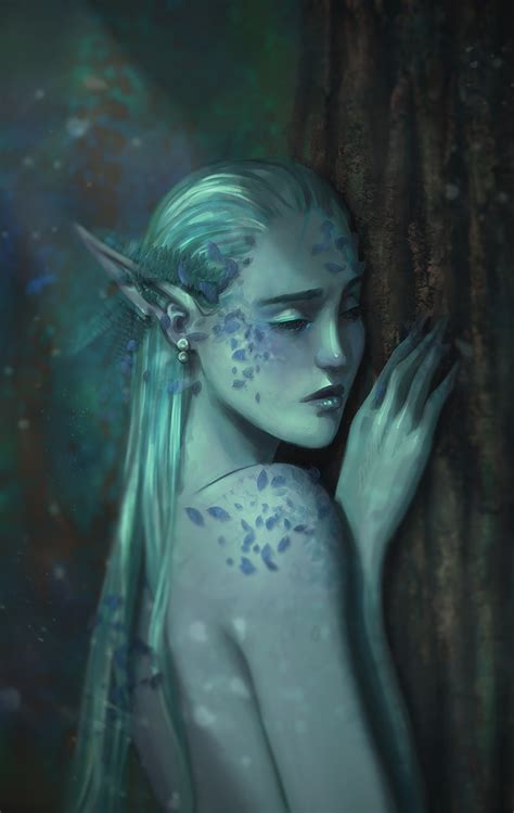 Naiad By Lesluv On Deviantart Mythical Creatures Art Water Fairy