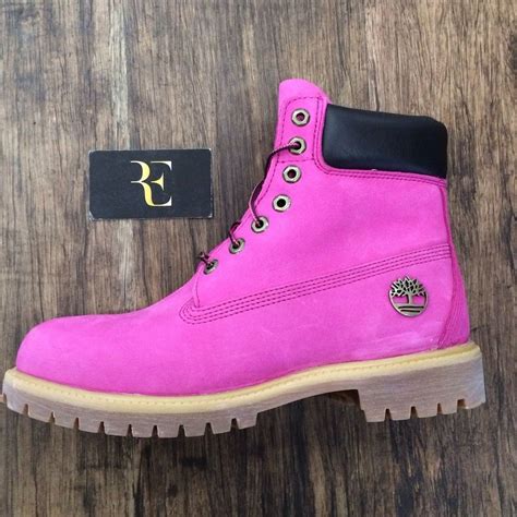 Timberland X Susan G Komen 6 Inch Pink Boot Breast Cancer Awareness 9