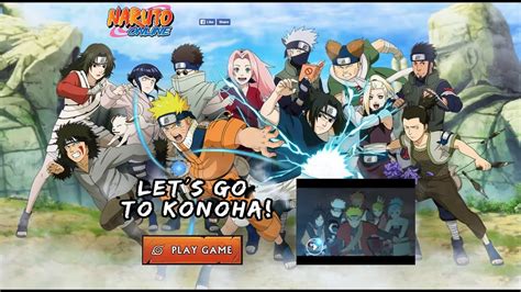 Naruto Online Gameplay Free To Play Browser Game Youtube