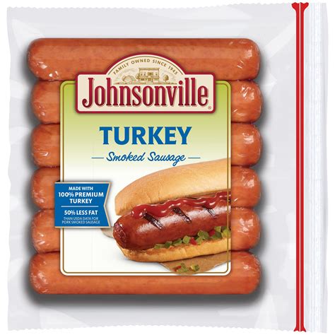 Johnsonville Smoked Turkey Sausage 13 5 Oz