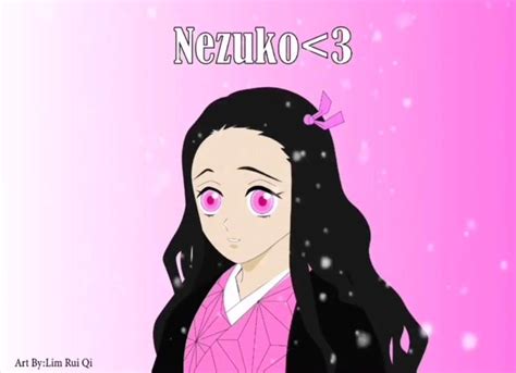 Nezuko Fan Art By Icemilkteaaa On Deviantart