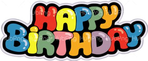 Happy Birthday Png Clipart Transparent Background Image For Free