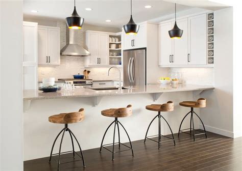 Whether you choose bar stools with backs or opt for a backless silhouette, this type of seat tucks neatly under the counter for ultimate space efficiency. How to Choose the Best Bar Stool For Your Kitchen