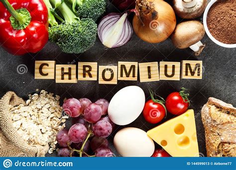 Food Rich In Chromium Stock Image Image Of Healthy 144599013